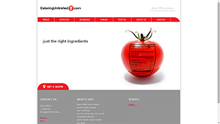 CateringUnlimited Website Design