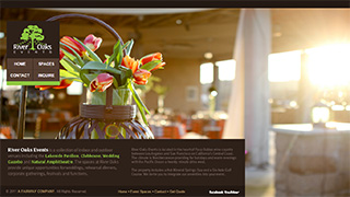 River Oaks Events Website Design